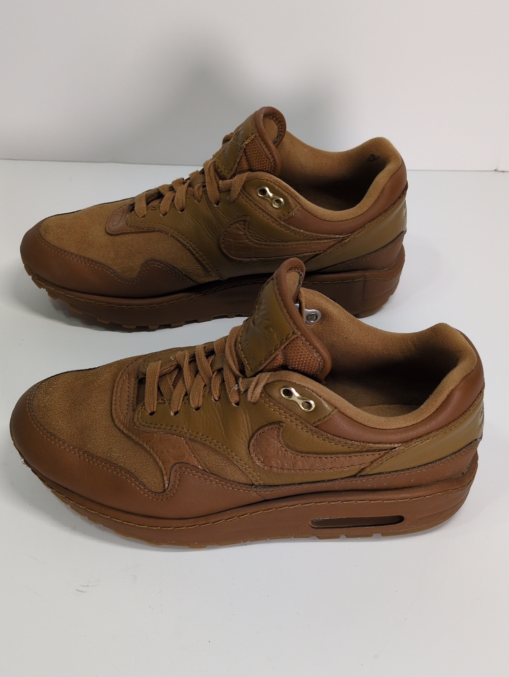 Nike Air Max 1 87 Safari Ale Brown Flax Womens Sneakers DV3888-200 Sz 7